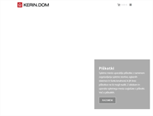 Tablet Screenshot of kerin-dom.si